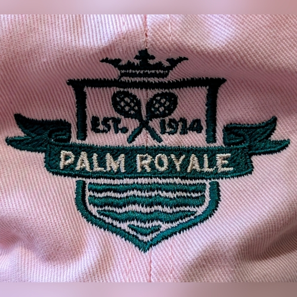 RARE!! CLARE V X PALM ROYALE • Pink Hat | Apple TV - Picture 3 of 6